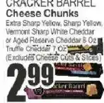 Food Universe Cracker Barrel Cheese Chunks offer