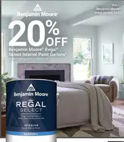 Ace Hardware Benjamin Moore Regal Select Interior Paint Gallons offer