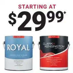 Ace Hardware Royal and Clark + Kensington interior paint offer