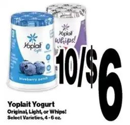 Super Saver Yoplait Yogurt offer