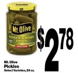 Super Saver Mt. Olive Pickles offer