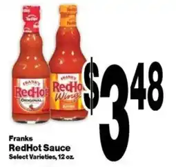Super Saver Franks RedHot Sauce offer