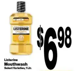 Super Saver Listerine Mouthwash offer