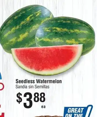 Seedless Watermelon