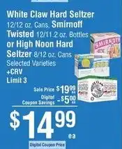 White Claw Hard Seltzer
