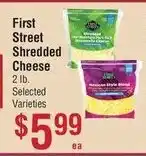 Smart & Final First Street Shredded Cheese offer