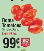 Smart & Final Roma Tomatoes offer