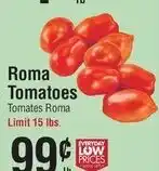 Smart & Final Roma Tomatoes offer