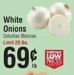 Smart & Final White Onions offer