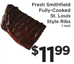Green Hills Grocery Fresh Smithfield Fully-Cooked St. Louis Style Ribs offer