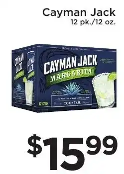 Green Hills Grocery Cayman Jack Margarita Cocktail offer
