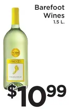 Green Hills Grocery Barefoot Wines offer