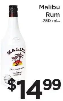 Green Hills Grocery Malibu rum offer