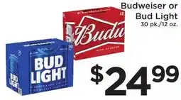 Green Hills Grocery Budweiser or Bud Light offer