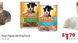 Family Fare Paws Happy Life Dog Food offer