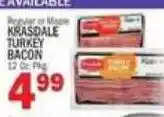 C Town Krasdale Turkey Bacon offer