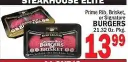 C Town Steakhouse Elite Burgers offer