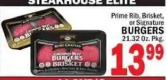 C Town Steakhouse Elite Burgers offer
