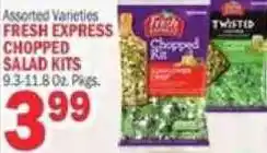 C Town Fresh Express chopped salad kits offer