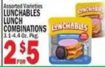 C Town Lunchables lunch combinations offer