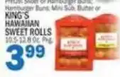 C Town King's Hawaiian Sweet Rolls offer