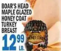 C Town Boar's Head maple glazed honey coat turkey breast offer