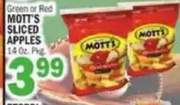 C Town Mott's sliced apples offer