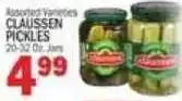 C Town Claussen pickles offer
