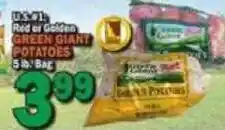 C Town Green Giant potatoes offer