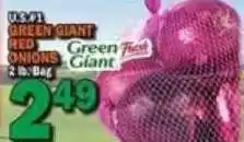 C Town Green Giant red onions offer