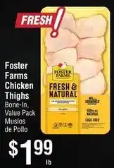 Smart & Final Foster Farms Chicken Thighs offer