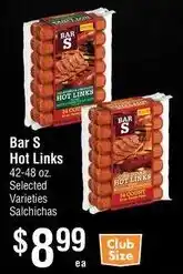 Smart & Final Bar S Hot Links offer