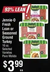 Smart & Final Jennie-O Fresh Lean or Seasoned Ground Turkey offer
