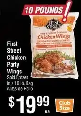 Smart & Final First Street Chicken Party Wings offer