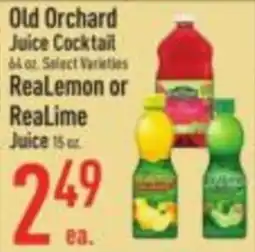 Strack & Van Til Old Orchard juice cocktail offer