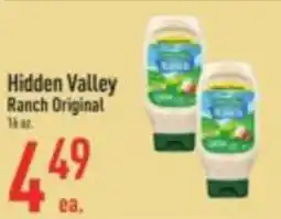 Strack & Van Til Hidden Valley Ranch Original offer