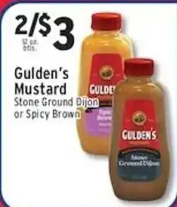 Met Foodmarkets Gulden's Mustard offer