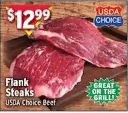 Met Foodmarkets Flank Steaks USDA Choice Beef offer