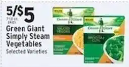 Met Foodmarkets Green Giant Simply Steam Vegetables offer