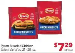 Family Fare Tyson breaded chicken offer