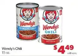 Family Fare Wendy's chili offer