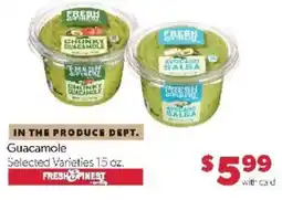 Family Fare Fresh & Finest guacamole offer
