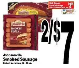 Super Saver Johnsonville Smoked Sausage offer