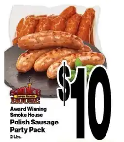 Super Saver Smoke House Polish Sausage offer
