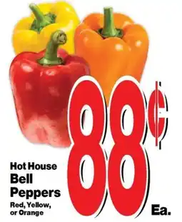 Super Saver Hot House Bell Peppers offer