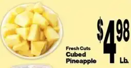 Super Saver Fresh Cuts Cubed Pineapple offer