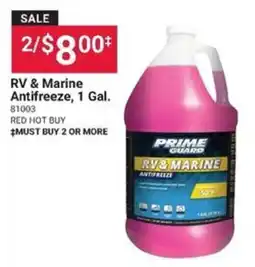 Ace Hardware Prime Guard Rv & Marine Antifreeze offer