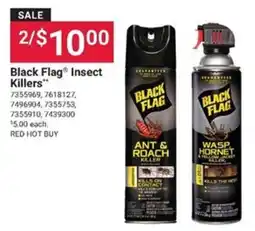 Ace Hardware Black Flag insect killers offer