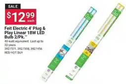 Ace Hardware Feit Electric 4' Plug & Play Linear LED Bulb offer