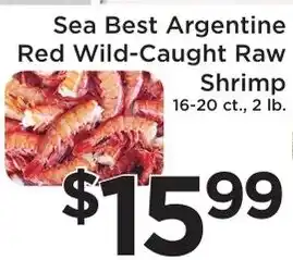 Sea Best Argentine Red Wild-Caught Raw Shrimp